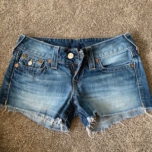True religion jean shorts